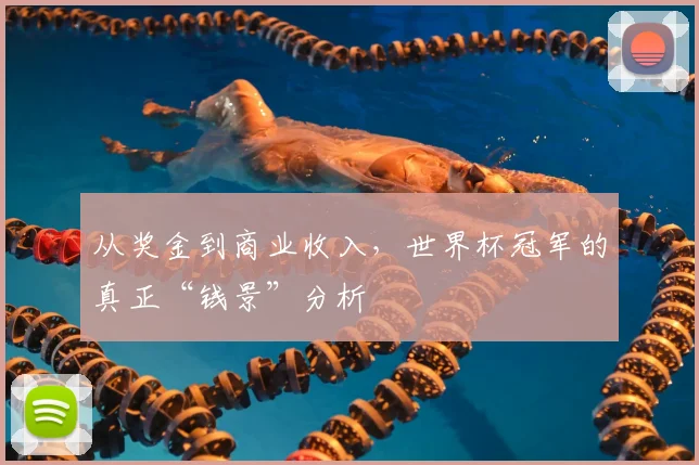 从奖金到商业收入，世界杯冠军的真正“钱景”分析