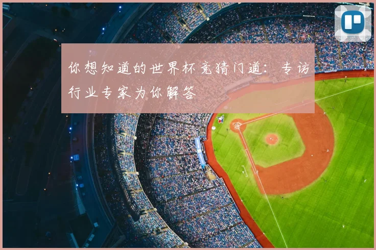你想知道的世界杯竞猜门道：专访行业专家为你解答
