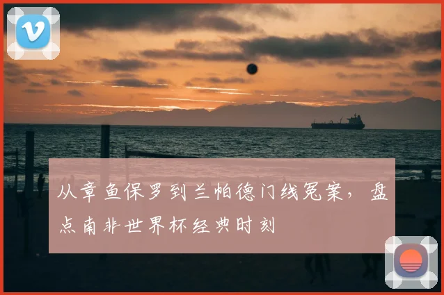 从章鱼保罗到兰帕德门线冤案，盘点南非世界杯经典时刻